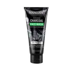 Mancode Activated Charcoal Face Wash for Men (100 ml) - Mancode