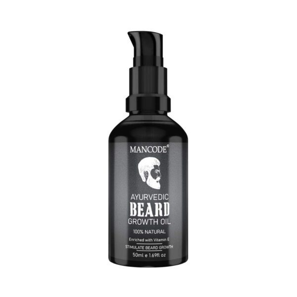 Mancode Ayurvedic Beard Growth Oil For Men (50 ml) - Mancode