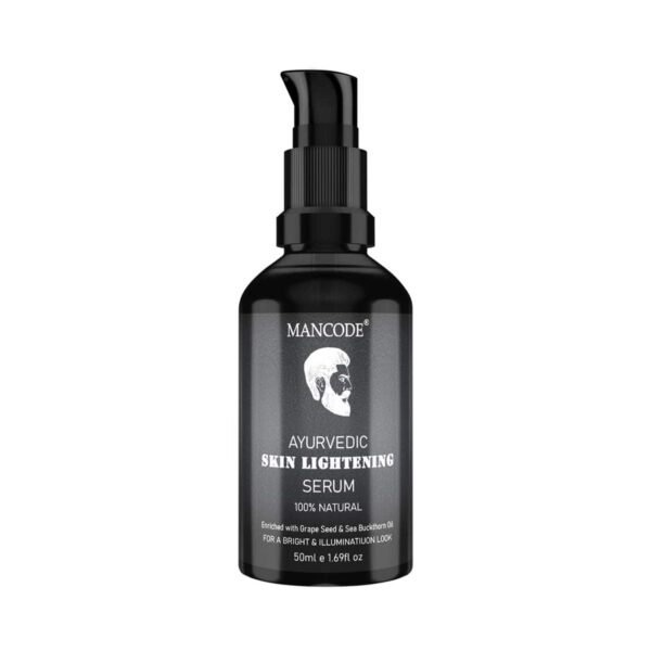 Mancode Ayurvedic Skin Lightening Face Serum For Men (50 ml) - Mancode