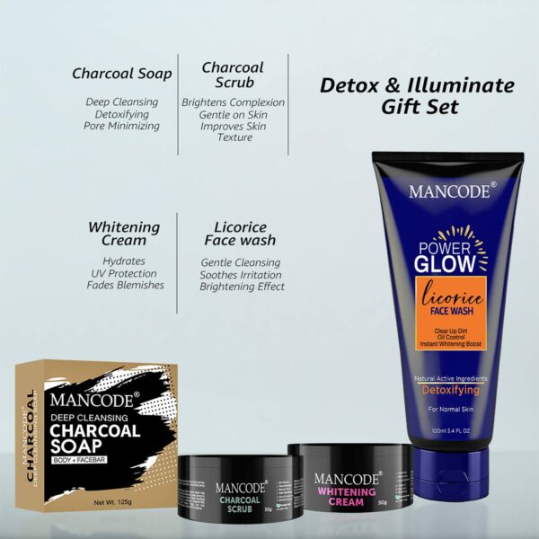 Mancode Complete Face & Body Care Kit Gift Set (325 g) - Mancode