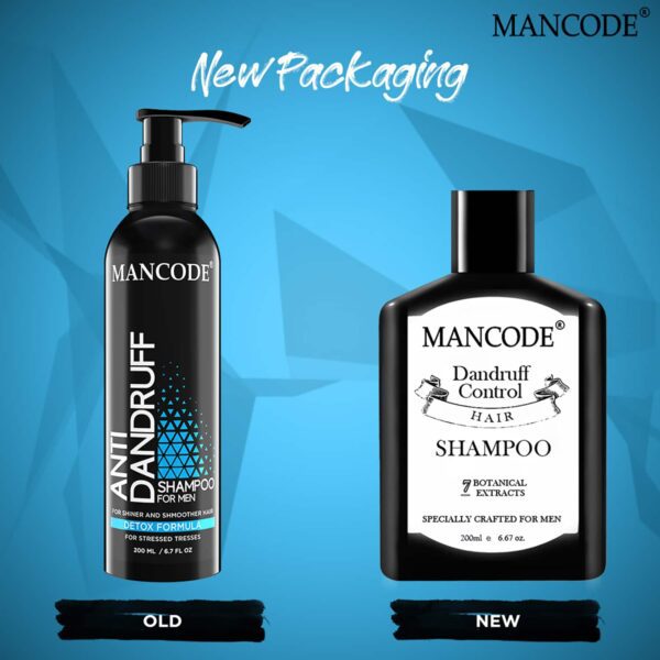Mancode Dandruff Control Hair Shampoo (200ml) - Mancode