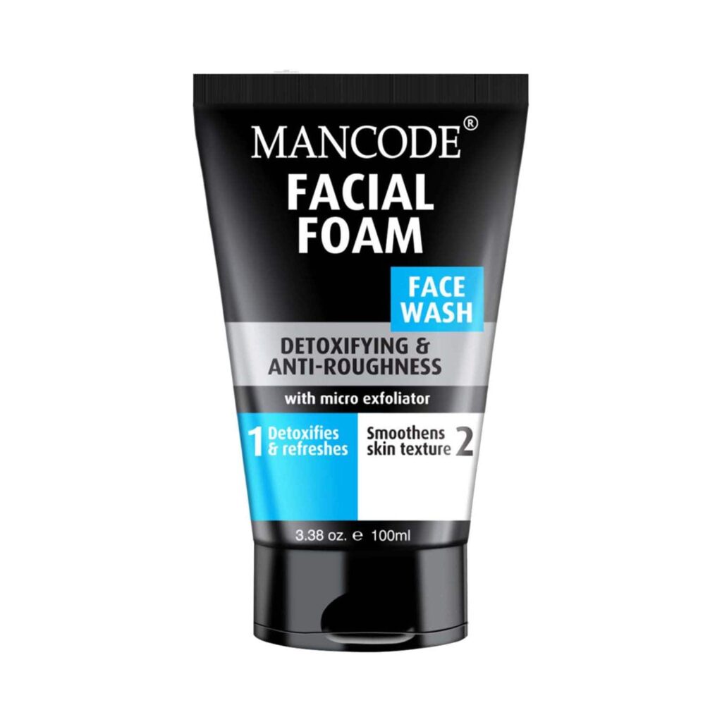 Mancode Facial Foam Face Wash For Men (100 ml) - Mancode