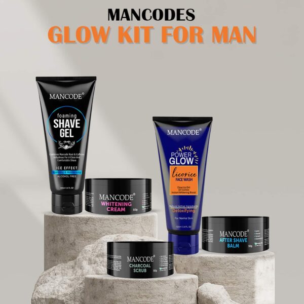 Mancode Glow Kit Gift Set for Men (350 g) - Mancode