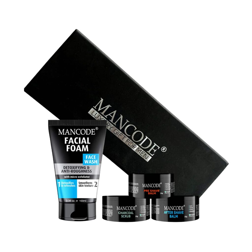 Mancode Grooming & Shave Care Kit Gift Set (250 g) - Mancode