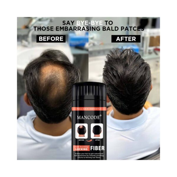 Mancode Hair Building Locking Fiber (20 g) - Mancode