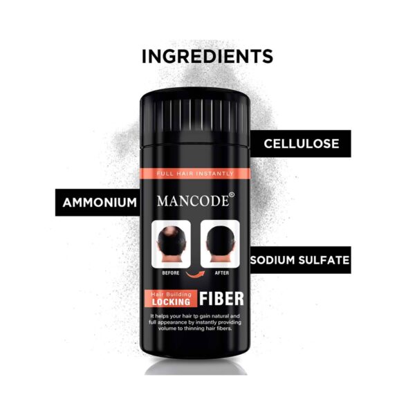 Mancode Hair Building Locking Fiber (20 g) - Mancode
