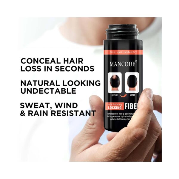 Mancode Hair Building Locking Fiber (20 g) - Mancode