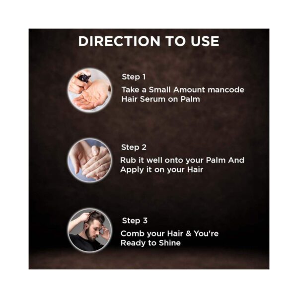Mancode Hair Serum For Men (100 ml) - Mancode