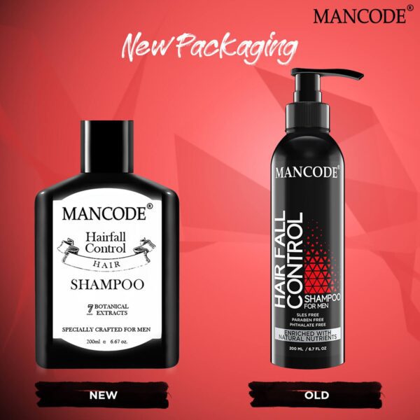 Mancode Hairfall Control Hair Shampoo (200ml) - Mancode