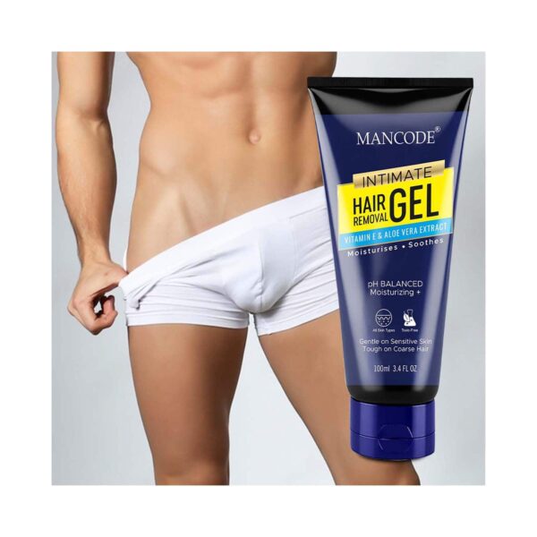 Mancode Intimate Hair Removal Gel For Men and Women (100 ml) - Mancode