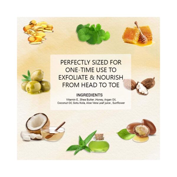 Mancode Multi Vitamin Sugar Face & Body Scrub (125 g) - Mancode