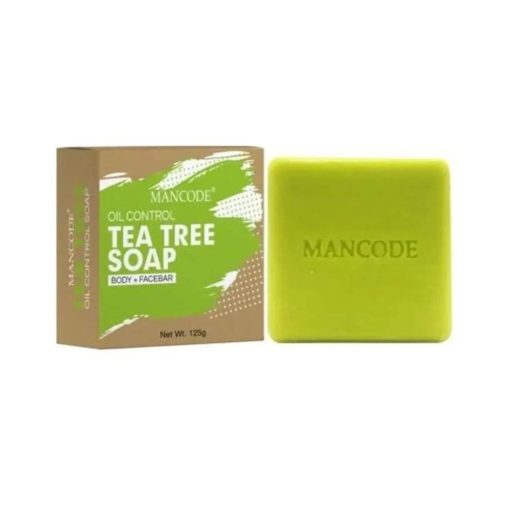 Mancode Oil Control Tea Tree Soap - (125g) - Mancode