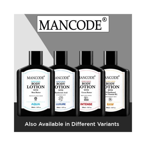 Mancode Raw Perfume Body Lotion For Men (200 ml) - Mancode