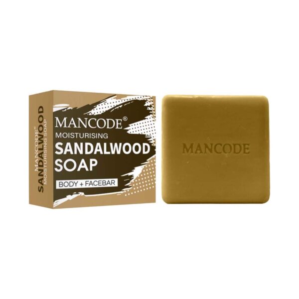 Mancode Refreshing Sandalwood Soap For Men (125 g) - Mancode