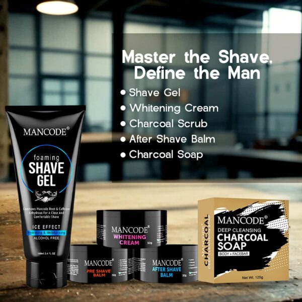 Mancode Shave Kit Gift Set (375 g) - Mancode
