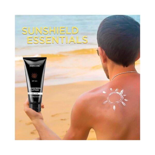 Mancode SPF 50+ Sunscreen Lotion (100 ml) - Mancode