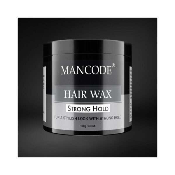 Mancode Strong Hold Hair Wax (100g) - Mancode