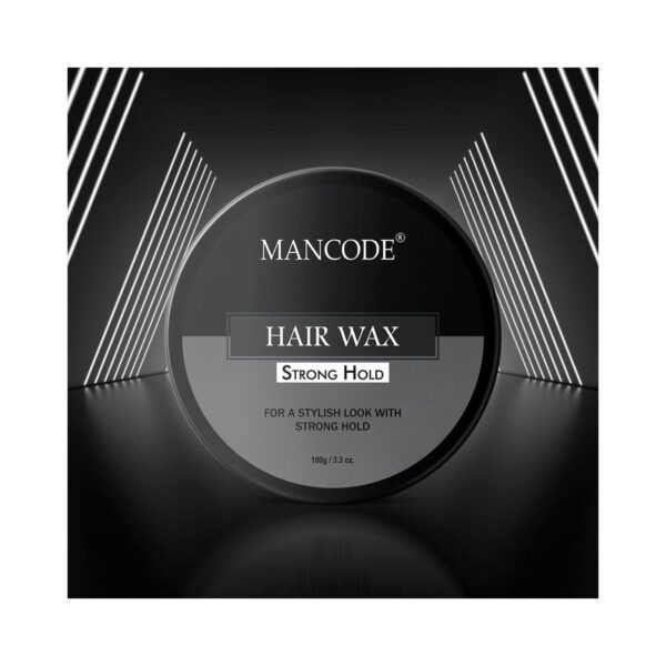 Mancode Strong Hold Hair Wax (100g) - Mancode