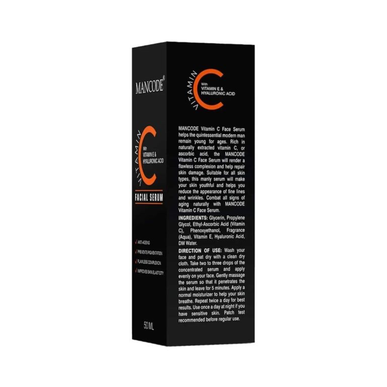 Mancode Vitamin C Facial Serum - (50ml) - Mancode