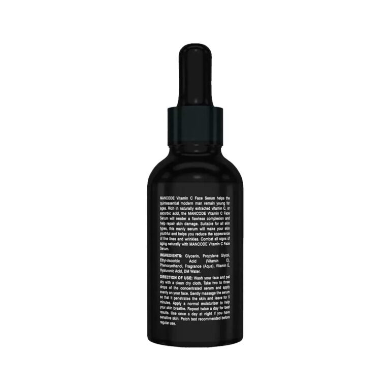 Mancode Vitamin C Facial Serum - (50ml) - Mancode