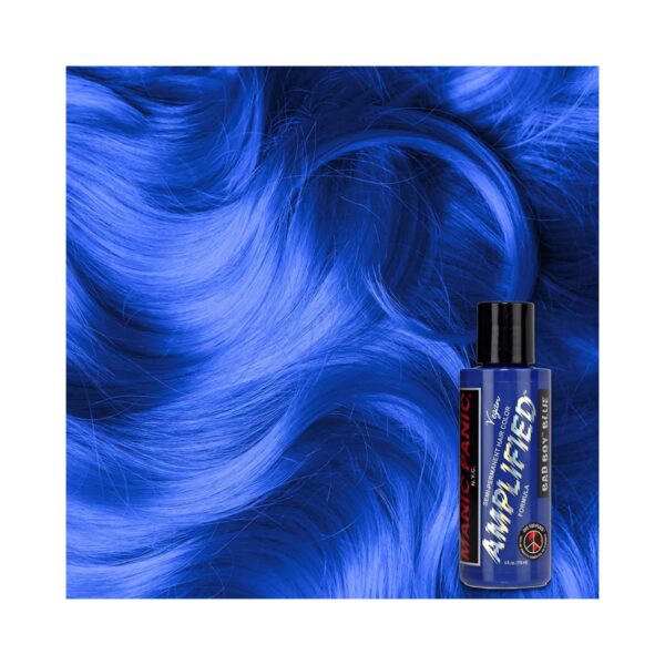 Manic Panic Amplified Semi Permanent Hair Color - Bad Boy Blue (118ml) - Manic Panic