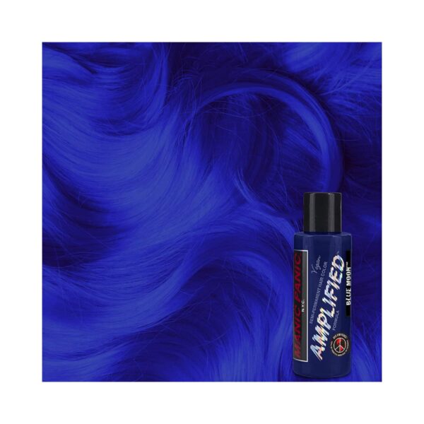 Manic Panic Amplified Semi Permanent Hair Color - Blue Moon (118ml) - Manic Panic