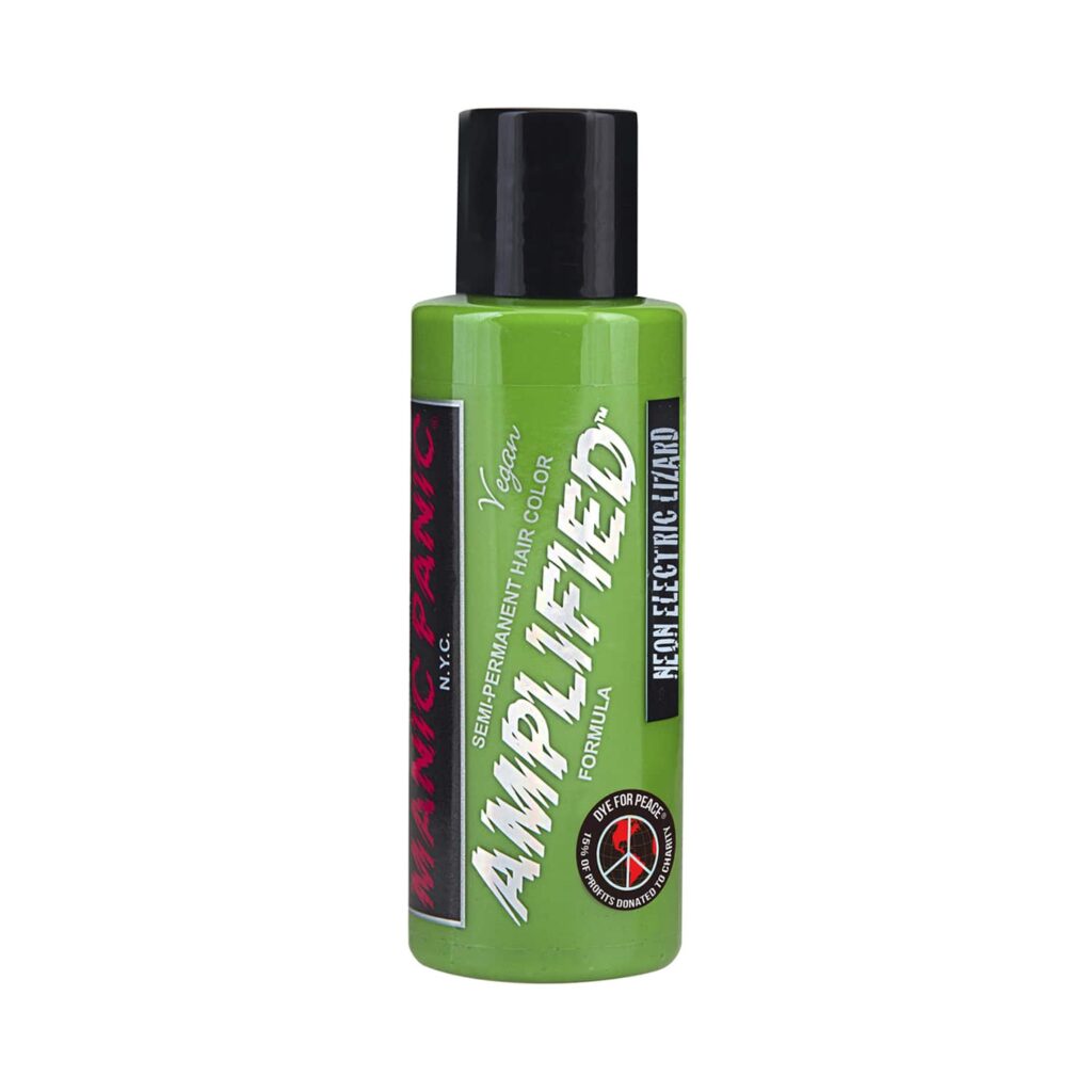 Manic Panic Amplified Semi Permanent Hair Color - Electric Lizard (118ml) - Manic Panic