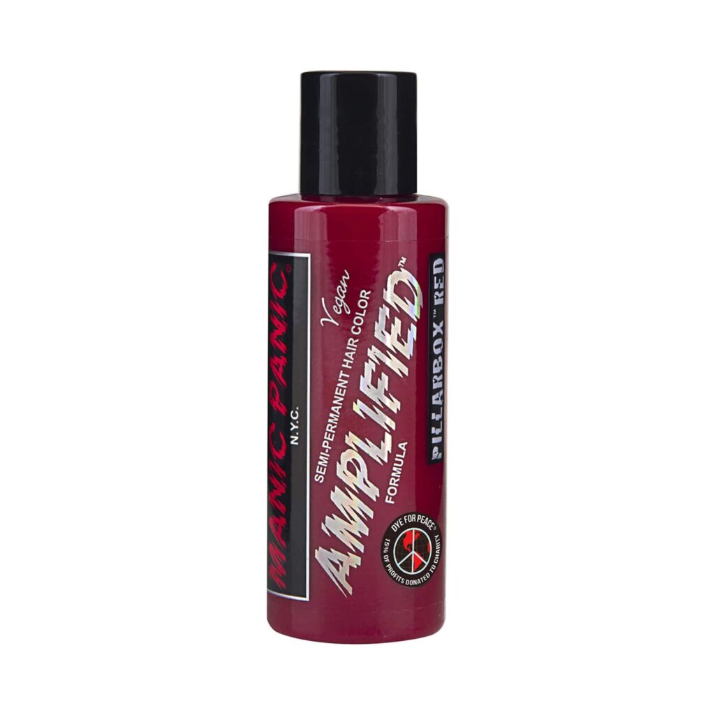 Manic Panic Amplified Semi Permanent Hair Color - Pillarbox Red (118ml) - Manic Panic
