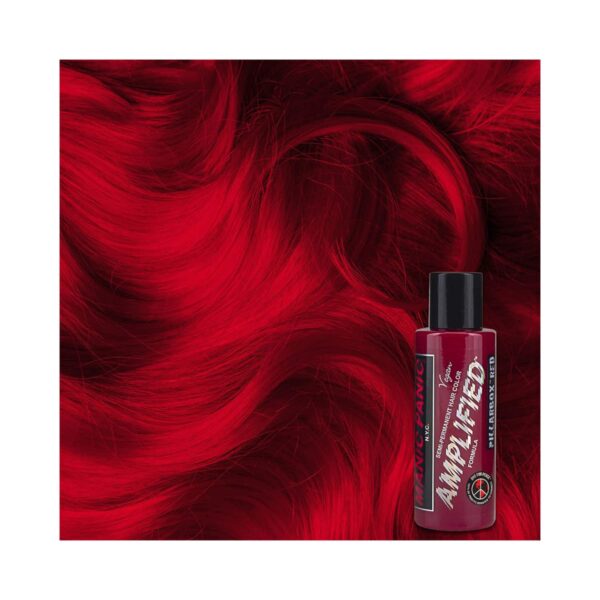 Manic Panic Amplified Semi Permanent Hair Color - Pillarbox Red (118ml) - Manic Panic