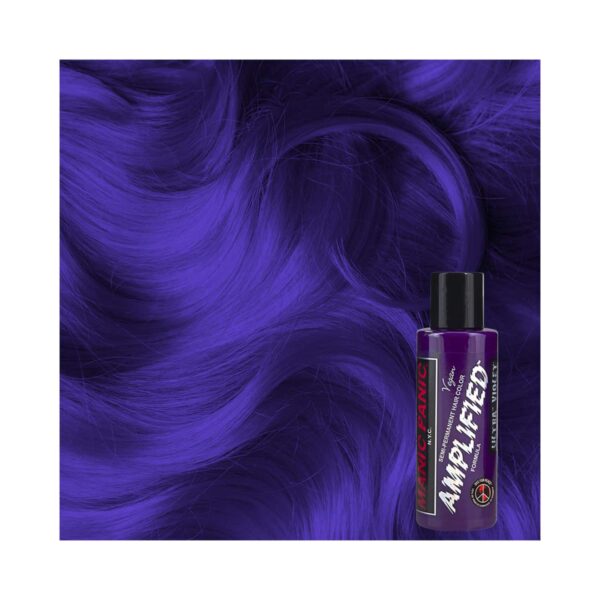 Manic Panic Amplified Semi Permanent Hair Color - Ultra Violet (118ml) - Manic Panic