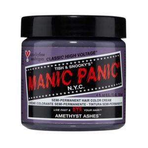 Manic Panic Classic High Voltage Semi Permanent Hair Color Cream - Amethyst Ashes (118ml) - Manic Panic