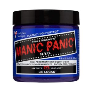 Manic Panic Classic High Voltage Semi Permanent Hair Color Cream - Lie Locks (118ml) - Manic Panic