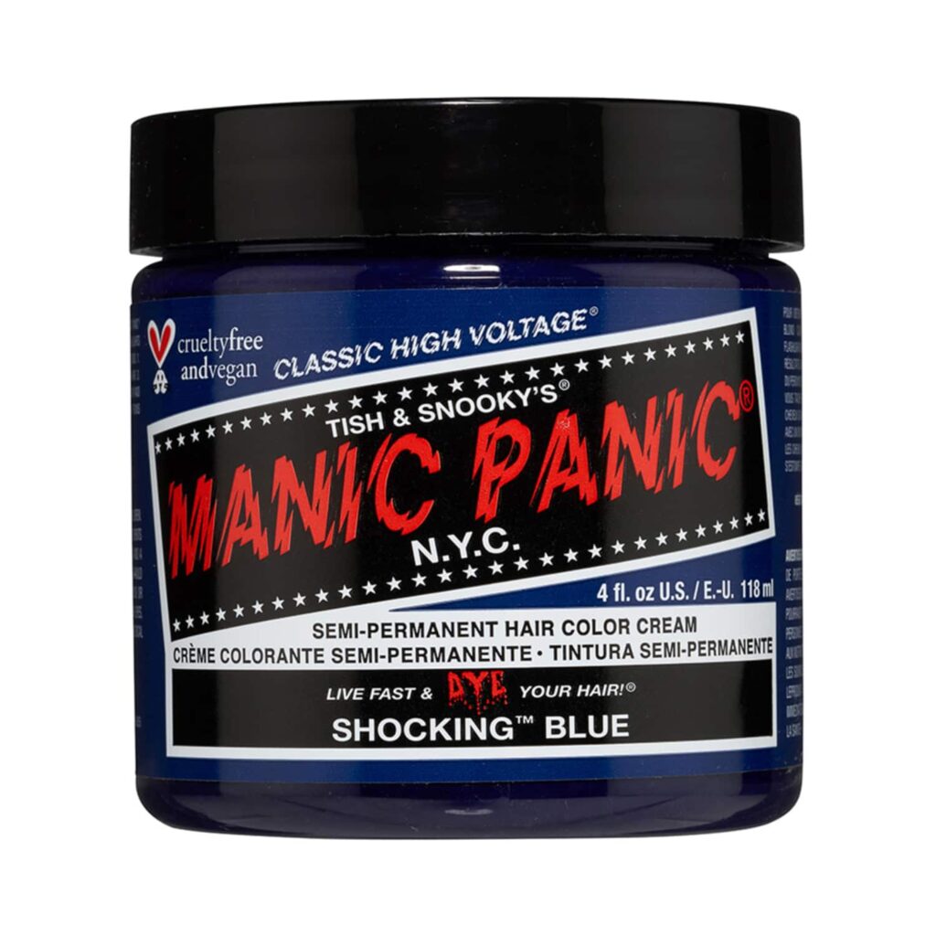 Manic Panic Classic High Voltage Semi Permanent Hair Color Cream - Purple Haze (118ml) - Manic Panic