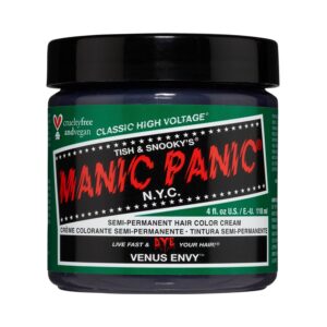 Manic Panic Classic High Voltage Semi Permanent Hair Color Cream - Venus Envy (118ml) - Manic Panic
