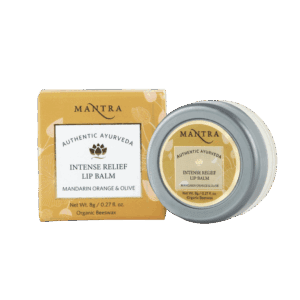 Mantra Herbal Mandarin Orange & Olive Intense Relief Lip Balm (8g) - Mantra Herbal