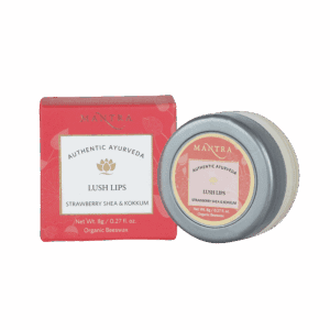 Mantra Herbal Strawberry Shea & Kokkum Lush Lip Balm (8g) - Mantra Herbal