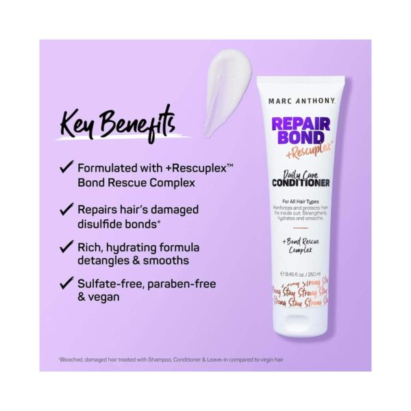 Marc Anthony Repair Bond +Rescueplex Daily Care Conditioner (250 ml) - Marc Anthony