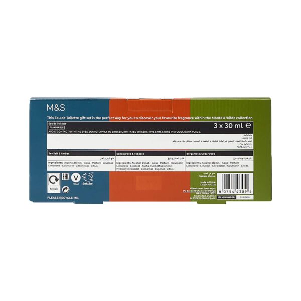 Marks & Spencer Eau De Toilette Gift Set (3Pcs) - Marks & Spencer