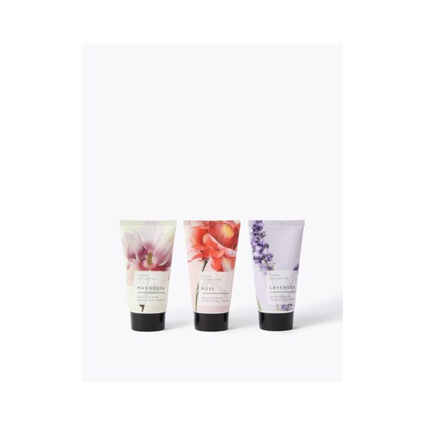 Marks & Spencer Floral Collection Hand Cream Trio - (3 Pcs) - Marks & Spencer