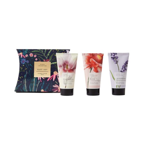 Marks & Spencer Floral Collection Shower & Bath Cream Trio - (3 Pcs) - Marks & Spencer