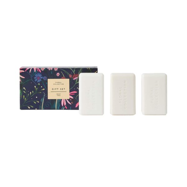 Marks & Spencer Floral Collection Soap Trio - (3 Pcs) - Marks & Spencer