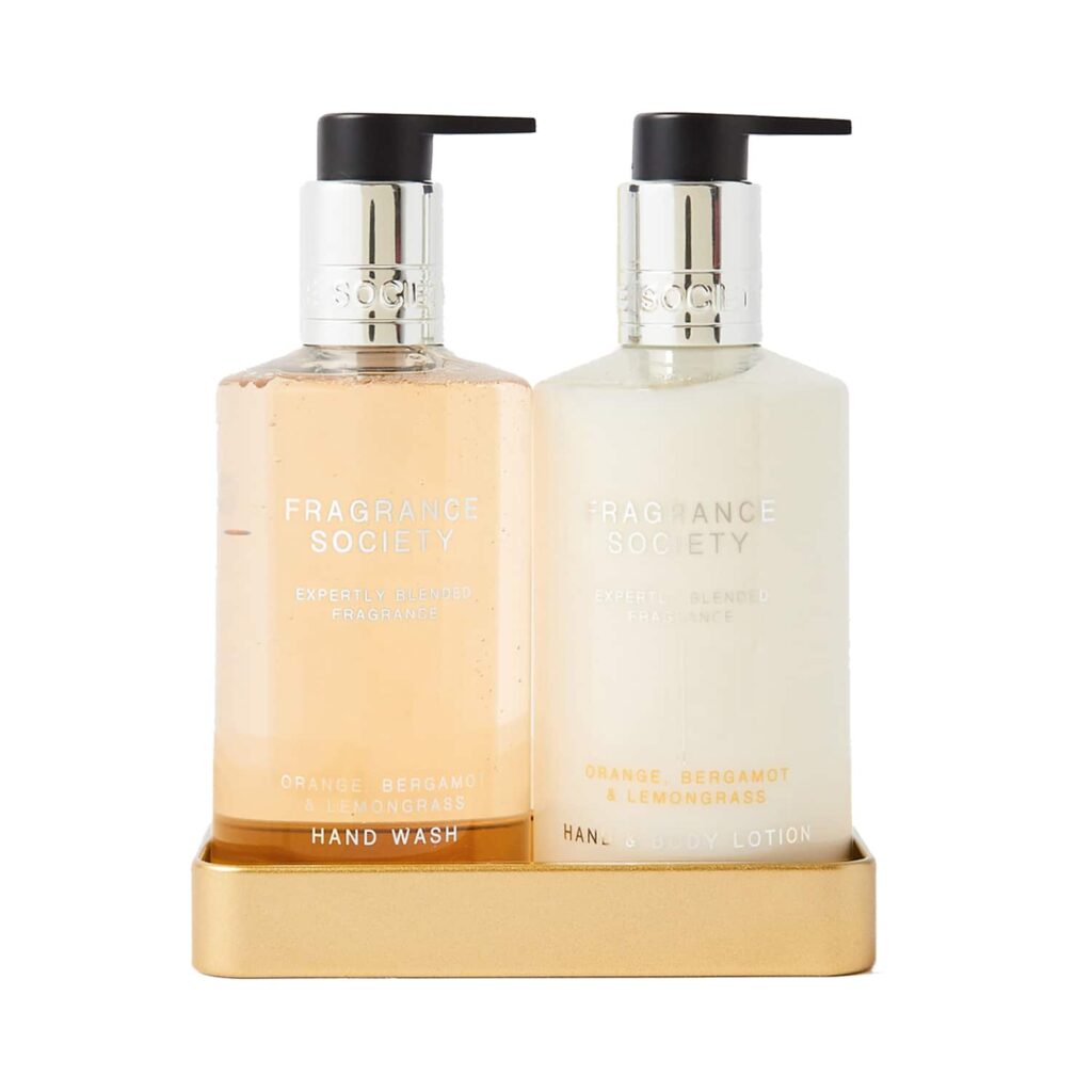 Marks & Spencer Orange Bergamot & Lemongrass Hand Wash And Lotion Gift Set - (2 Pcs) - Marks & Spencer