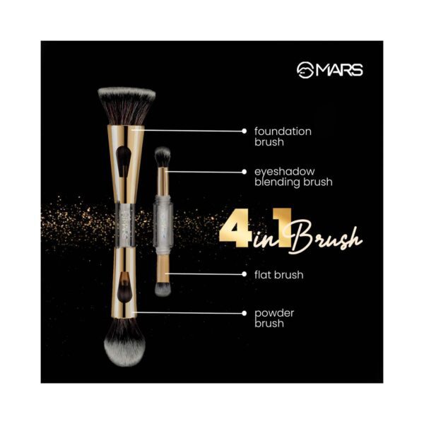 MARS 4-in-1 Travel Brush Set - MARS