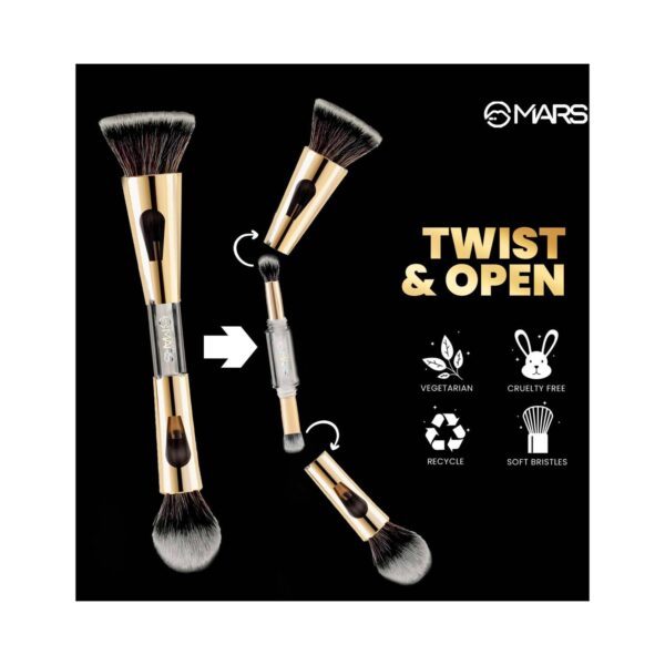 MARS 4-in-1 Travel Brush Set - MARS
