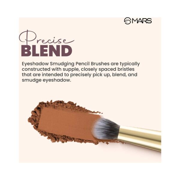 MARS Artist's Arsenal Pencil Brush With Precise Synthetic Bristles - MARS