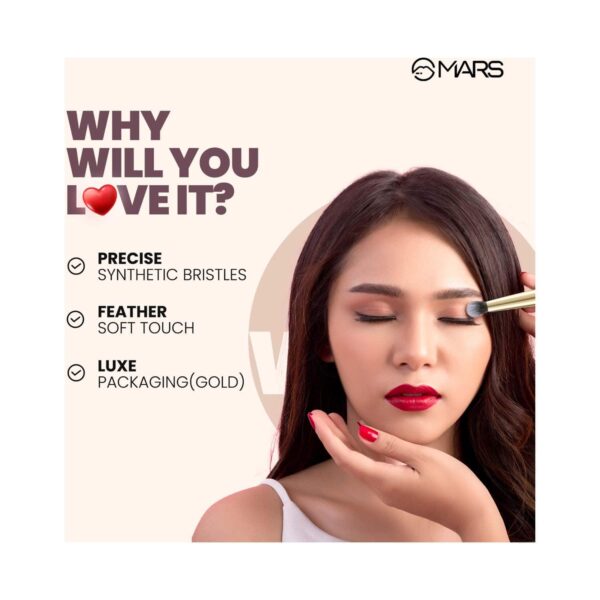 MARS Artist's Arsenal Pencil Brush With Precise Synthetic Bristles - MARS