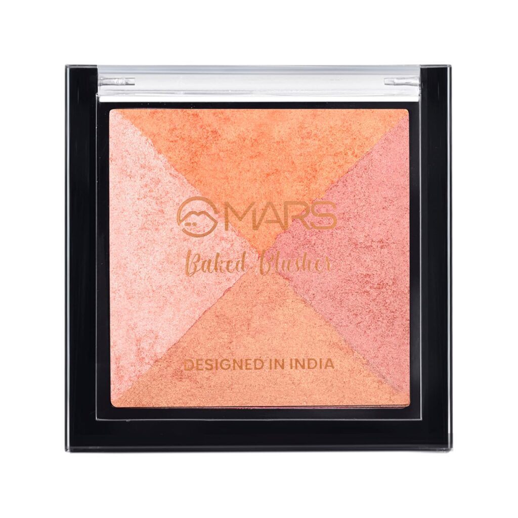 MARS Baked Blusher and Highlighter 02 - 2 (3.5 g) - MARS
