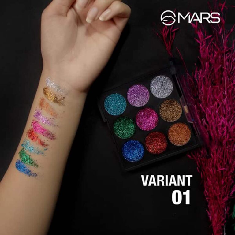 MARS Bling It On Glitter Palette - 1 (7.65 g) - MARS