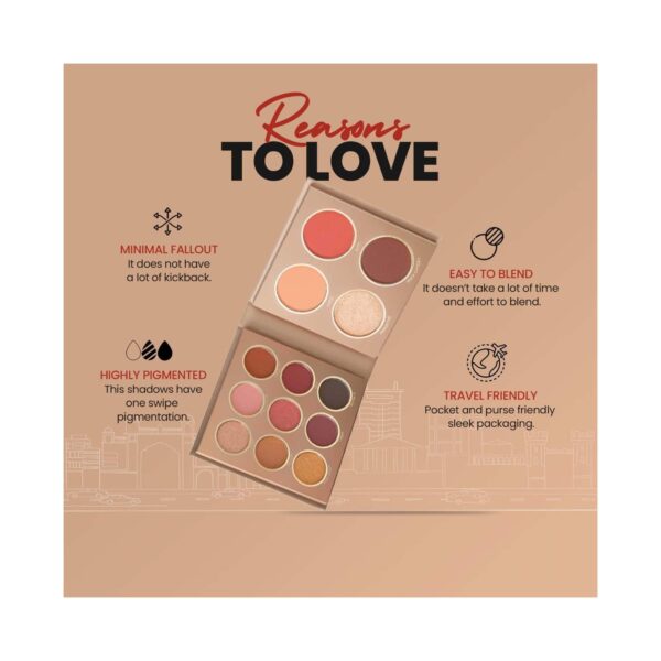 MARS City Paradise Makeup Kit - Delhi (16g) - MARS