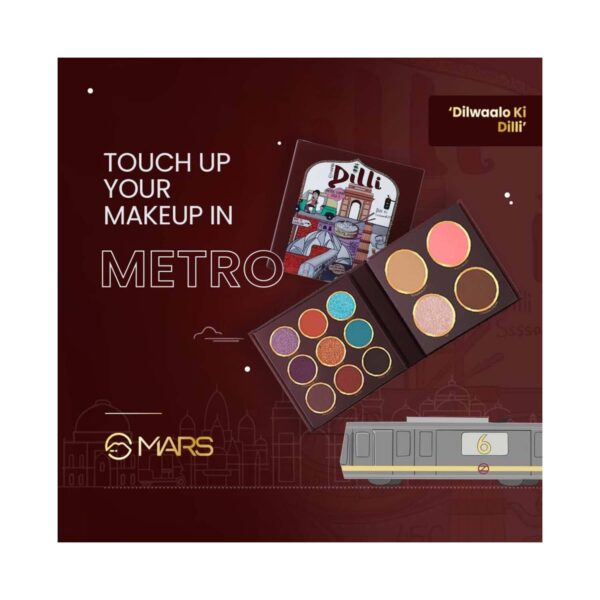 MARS City Paradise Makeup Kit - Delhi (16g) - MARS